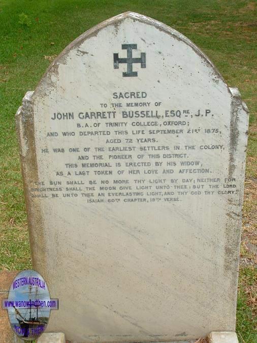 John Garrett Bussells grave