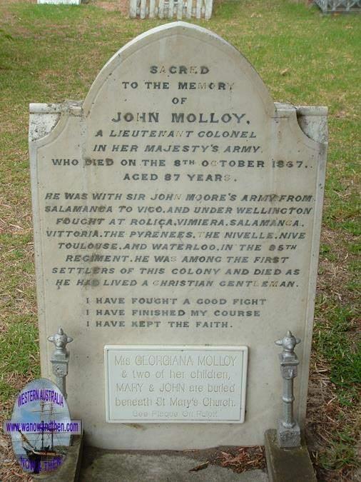 John Molloys grave