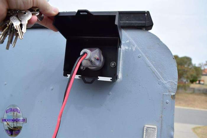 Low voltage plug box