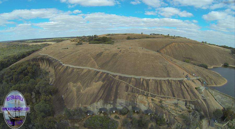 A different view of Wave Rock