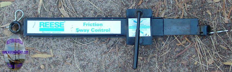 Friction sway control Reese
