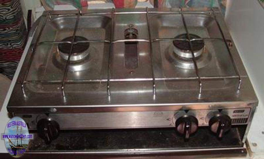 Tudor/Serada style 2 burner and grill