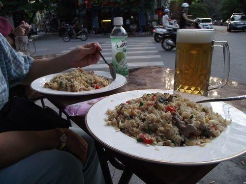 Excellent fried rice - Hanoi